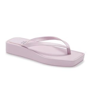 Jeffrey Campbell Dusty Lilac Flavio Platform Flip Flop Sandal